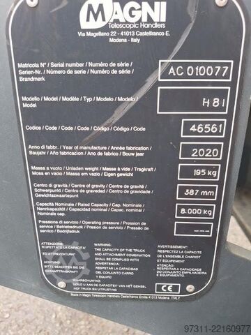 Macchina di carico e scarico Magni Lasthaken 8to