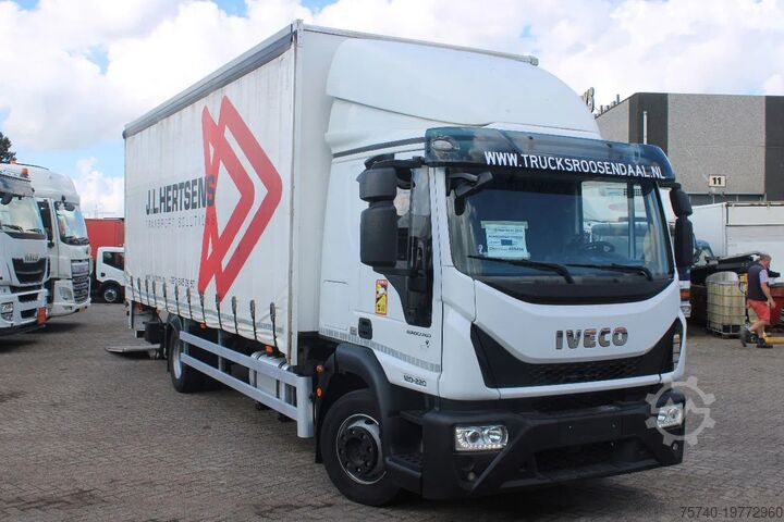 Csúszó ponyva Iveco Eurocargo 120E220 + EURO 6 + 12t + NICE TRUCK