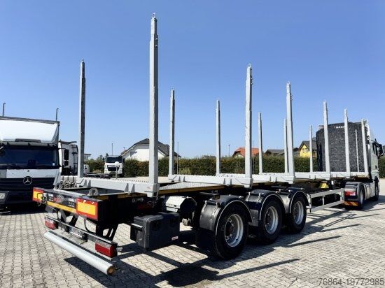 Náves na guľatinu MEGA TIMBER LONG HOLZAUFLIEGER 6 RUNGENPAARE