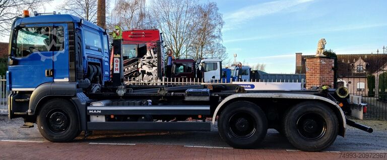 Camion benne à bras amovible MAN TGS 33440