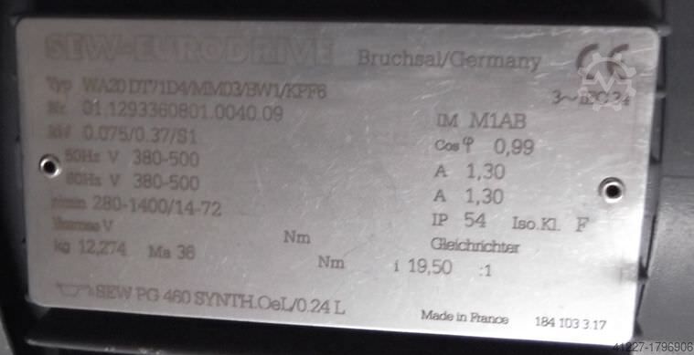 Acționat de transportor cu role Grenzebach mit Zentriereinheit