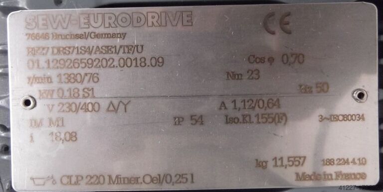 Acționat de transportor cu role Grenzebach RFS