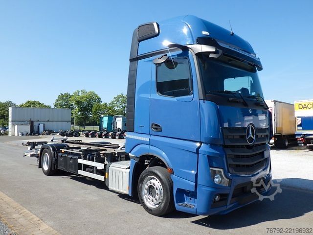 Swap body truck MERCEDES-BENZ 1842 L Actros 5 GigaSpace/BDF/LBW/HPE/Standklima