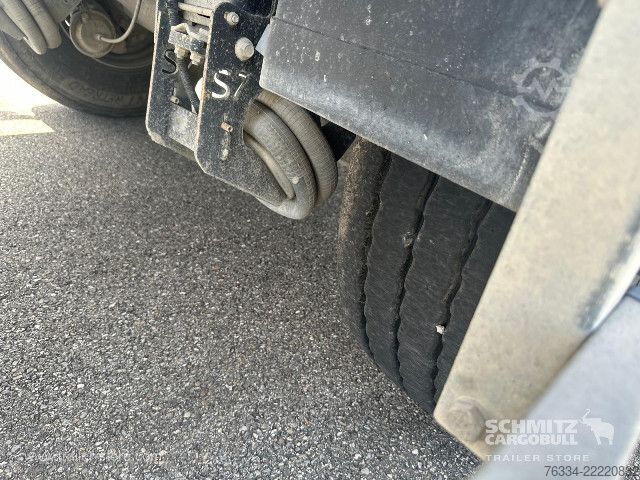 Semi-remorque benne  Semitrailer Tipper Steel half pipe body