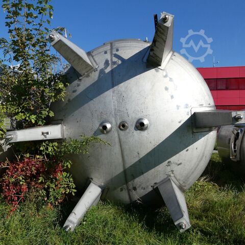 Tlačna posuda od 47.900 litara izrađena od V2A nehrđajućeg čelika Hugo Thalhammer k.G. B0116