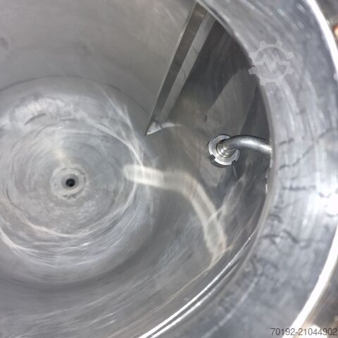 200-litrena mobilna spremna (V2A) od nehrđajućeg čelika  B0112