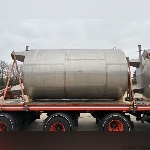 15000 Liter stehender Lagertank aus V2A  S17438