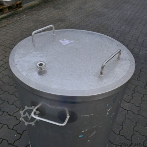 220 lítra færanlegur ílát úr V2A ryðfríu stáli  B0095