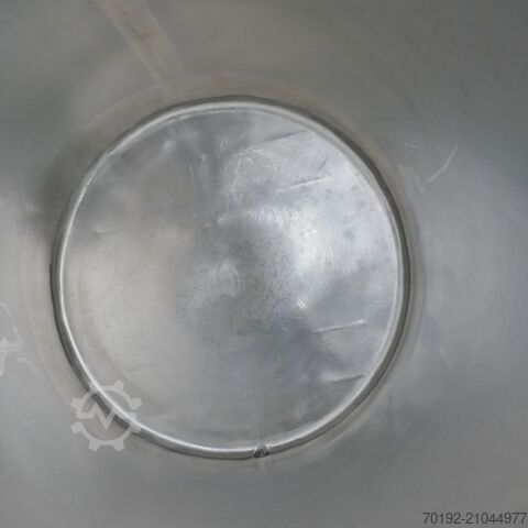 220 lítra færanlegur ílát úr V2A ryðfríu stáli  B0095