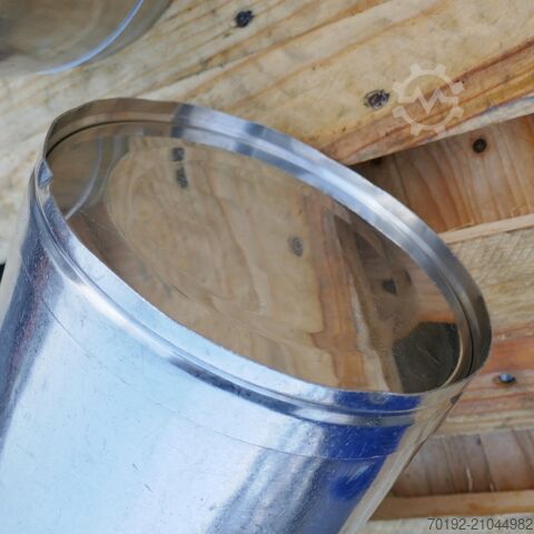 5 lítra ílát / fötu úr V2A ryðfríu stáli  B0096