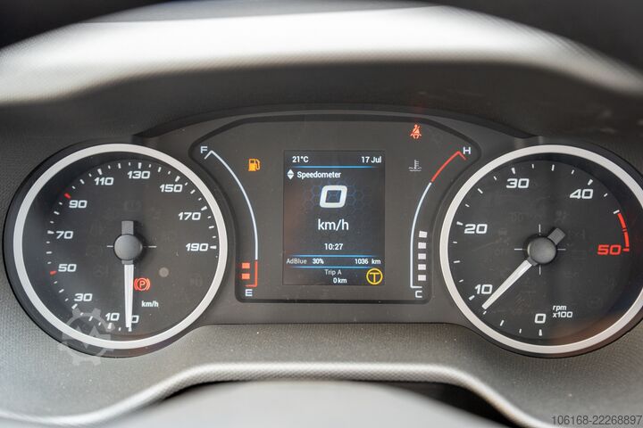 卡车装载式起重机货车 Iveco Daily 70C18 Kran Hyva Pritsche 5 m