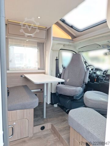 Autocaravana semi-integrada CARADO pro+ T 338 TV/SAT, Navi+RFK, Hubbett