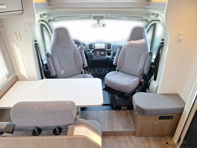 Autocaravana semi-integrada CARADO pro+ T 338 TV/SAT, Navi+RFK, Hubbett