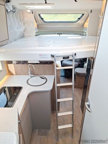 Autocaravana semi-integrada CARADO pro+ T 338 TV/SAT, Navi+RFK, Hubbett