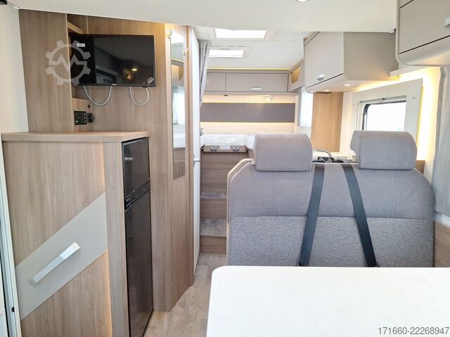 Autocaravana semi-integrada CARADO pro+ T 338 TV/SAT, Navi+RFK, Hubbett