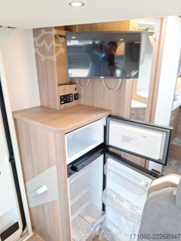 Autocaravana semi-integrada CARADO pro+ T 338 TV/SAT, Navi+RFK, Hubbett