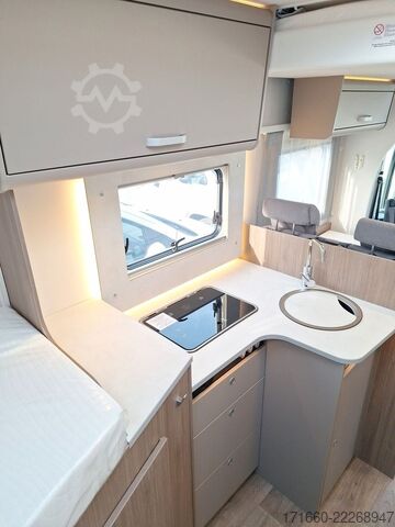 Autocaravana semi-integrada CARADO pro+ T 338 TV/SAT, Navi+RFK, Hubbett