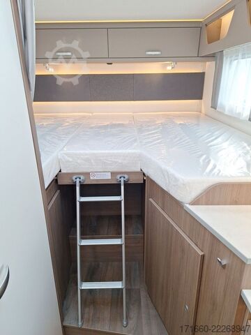Autocaravana semi-integrada CARADO pro+ T 338 TV/SAT, Navi+RFK, Hubbett
