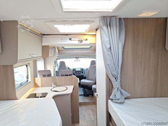 Autocaravana semi-integrada CARADO pro+ T 338 TV/SAT, Navi+RFK, Hubbett