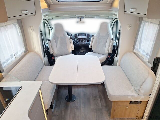 Autocaravana semi-integrada CARADO pro+ T 457 Hubbett, SAT+TV, NAVI+RFK, COMBI 6E