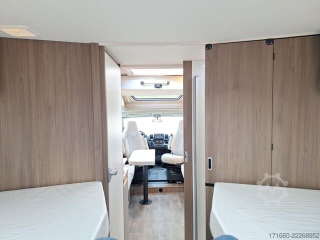 Autocaravana semi-integrada CARADO pro+ T 457 Hubbett, SAT+TV, NAVI+RFK, COMBI 6E