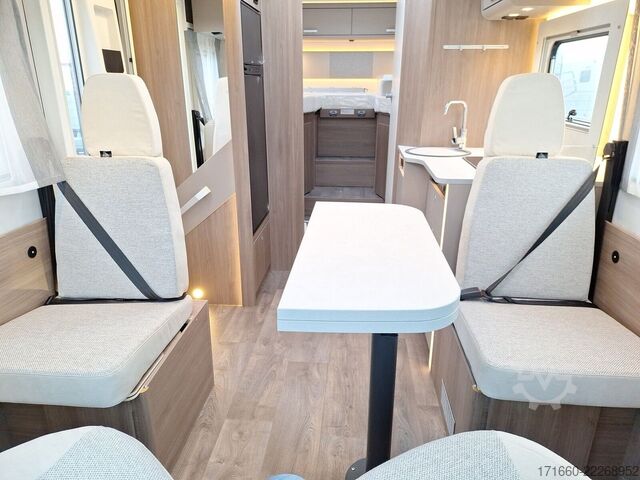 Autocaravana semi-integrada CARADO pro+ T 457 Hubbett, SAT+TV, NAVI+RFK, COMBI 6E