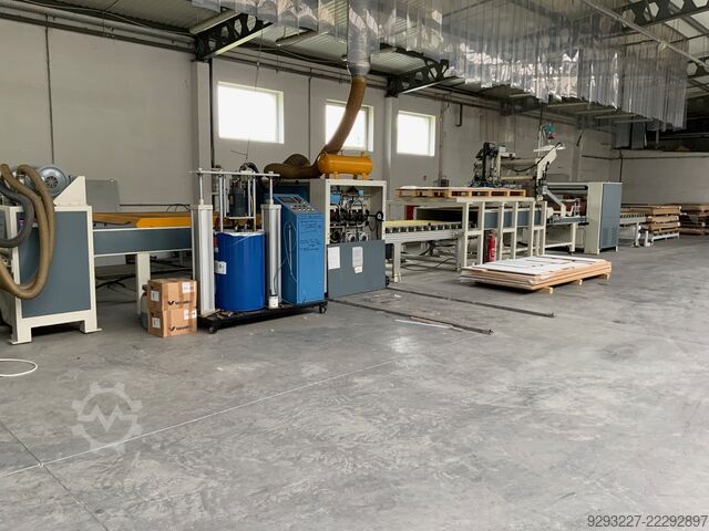 Lini produksi laminasi lembaran akril dan PET MASTER PUR 1400 Panel Laminating Line