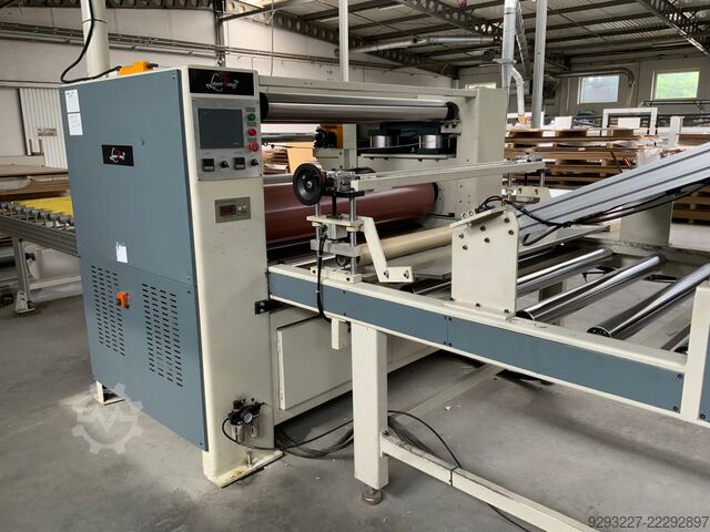 Lini produksi laminasi lembaran akril dan PET MASTER PUR 1400 Panel Laminating Line