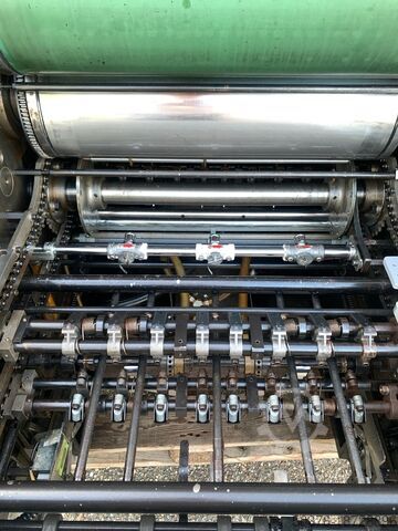 2-C offset 'sirge' trükipress alkoholiaurudega Hashimoto (Japan) Impulse F-522