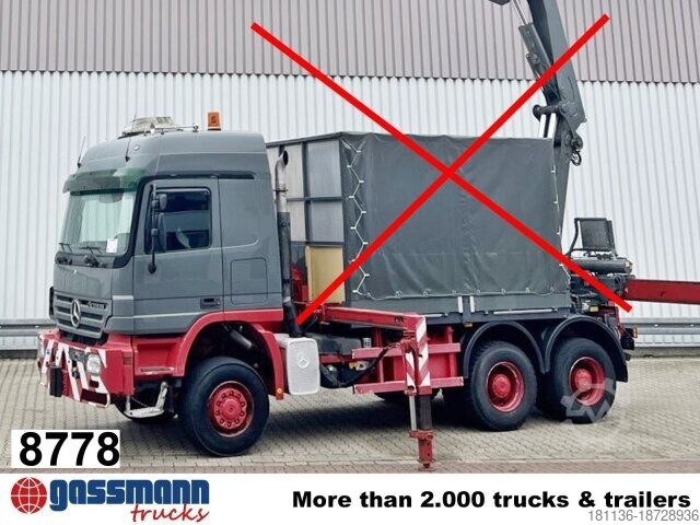 Šasija kamiona Mercedes-Benz Actros 3346 AK 6x6