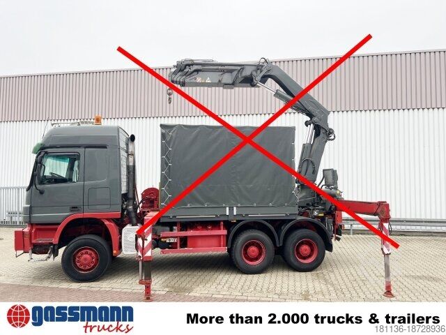 Šasija kamiona Mercedes-Benz Actros 3346 AK 6x6