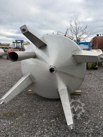 Вертикален резервоар за съхранение от неръждаема стомана, 8 100 литра, диаметър 1750 мм × 3000 мм пр  8,100 Litre