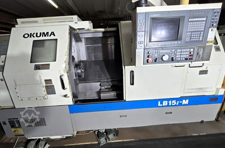 Centro de torneamento e fresagem CNC Okuma LB15IIM-2SC 1000