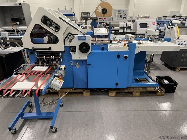 Folding machine GUK K50/4/1/FL 2-50 Automatic Folding Machine
