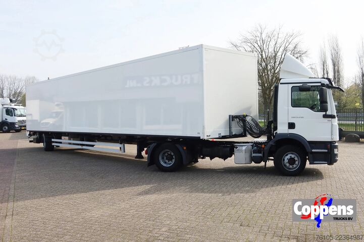 Box body Heiwo TGM Heiwo city trailer geïsoleerd + Dhollandia ...