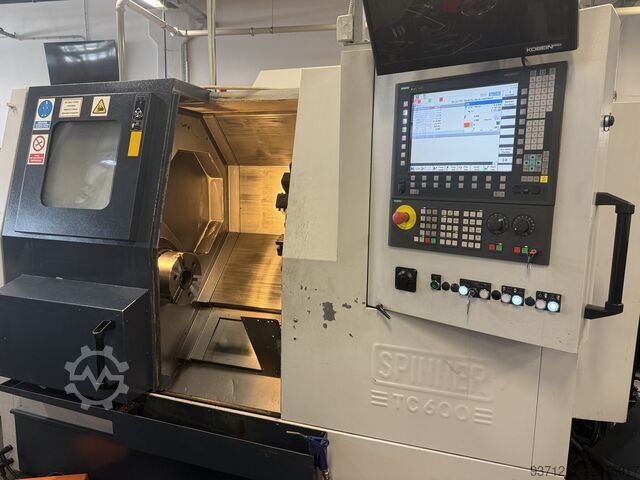 CNC turning and milling center Spinner TC600