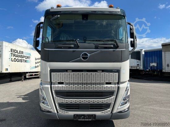Üç taraflı damperli kamyon VOLVO FH 500 3-SEITEN KIPPER MIT PALFINGER PK22002EH, RETARDER