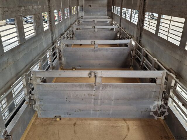 Transporte de gado Finkl 3 deck - lift- water - vans - steering axle