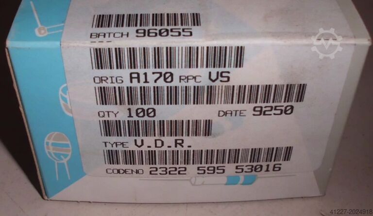 Varistor, 4 pakker Philips VDR A170 RPC VS