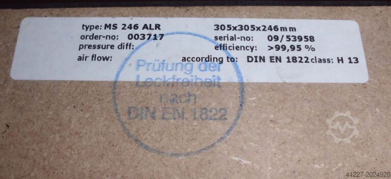 Luftfilter ULT MS 246 ALR