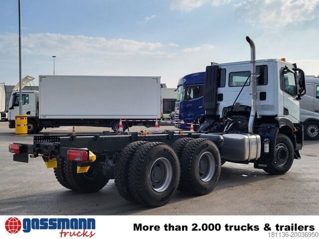 Āķa konteineru automašīna Iveco X-Way 460 6x4, Retarder