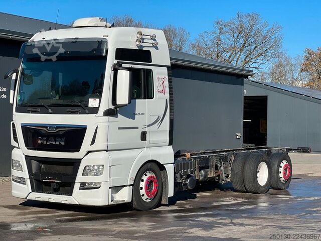 Rangka truk MAN TGX 26.480 6x2 Lenk/Lift Getriebe Defekt!!