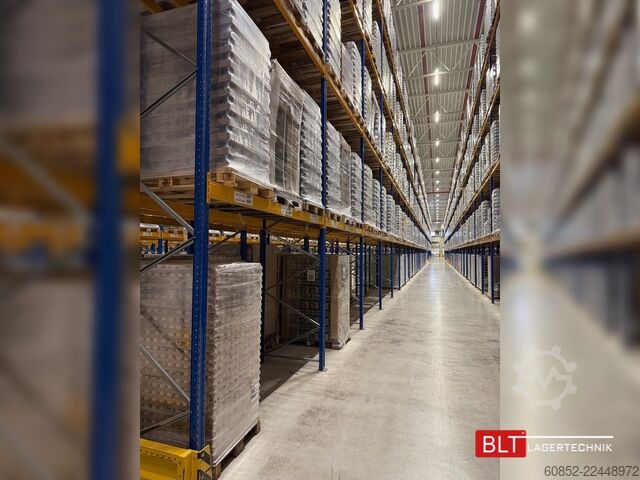 Heavy-duty shelving pallet racks 30,80 lfm STOW Palettenregale, H: 520cm Fachlast: 2250 kg, PNB0472, Regale