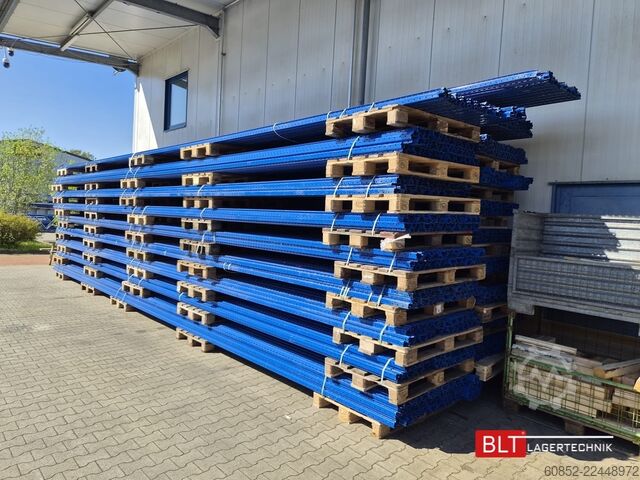 Heavy-duty shelving pallet racks 30,80 lfm STOW Palettenregale, H: 520cm Fachlast: 2250 kg, PNB0472, Regale