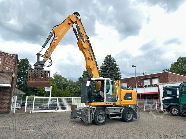 轮式挖掘机 LIEBHERR LH 24 Litronic mit Abbruch- / Sortiergreifer