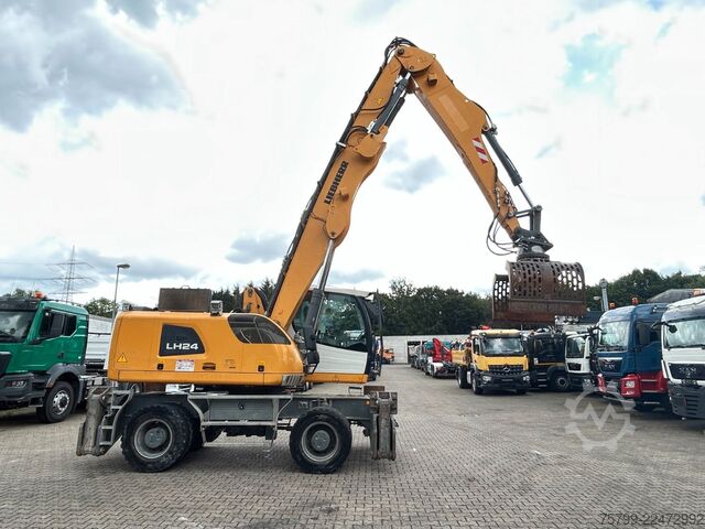 轮式挖掘机 LIEBHERR LH 24 Litronic mit Abbruch- / Sortiergreifer