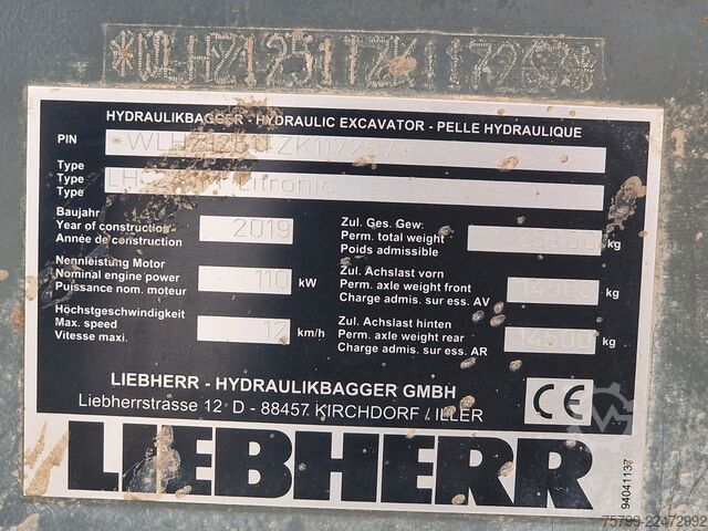 轮式挖掘机 LIEBHERR LH 24 Litronic mit Abbruch- / Sortiergreifer
