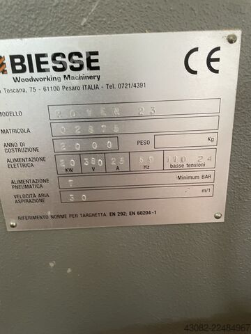 Centru de prelucrare BIESSE ROVER 23