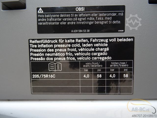 Autocar MERCEDES-BENZ Sprinter Altas, 516 CDI, 17 Sitze