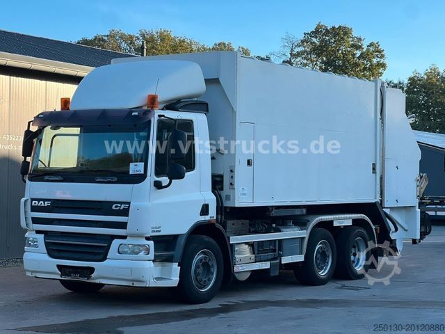 Рол-оф камион DAF CF 250 VDL-Abrollkipper mit Planenaufbau u. LBW